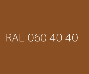 Spalva RAL 060 40 40 