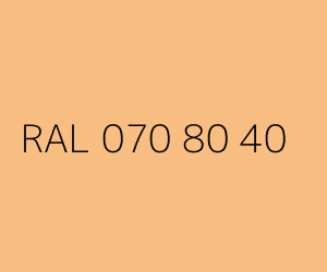 Spalva RAL 070 80 40 