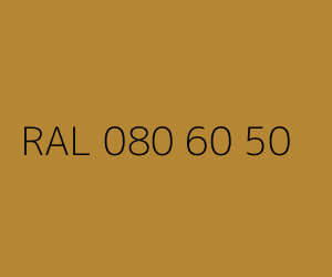 Spalva RAL 080 60 50 