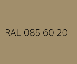 Spalva RAL 085 60 20 