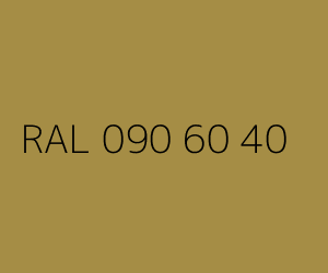 Spalva RAL 090 60 40 