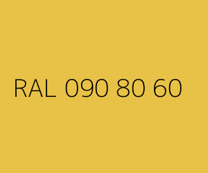 Spalva RAL 090 80 60 