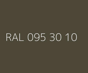 Spalva RAL 095 30 10 