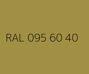 Spalva RAL 095 60 40 