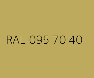 Spalva RAL 095 70 40 