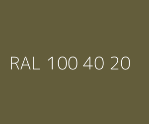 Spalva RAL 100 40 20 