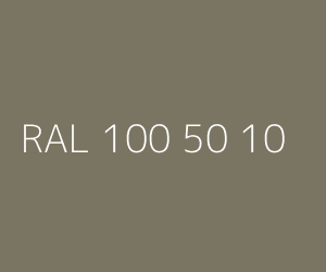 Spalva RAL 100 50 10 