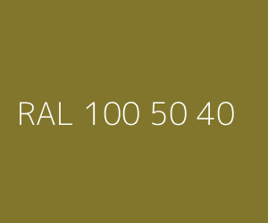 Spalva RAL 100 50 40 