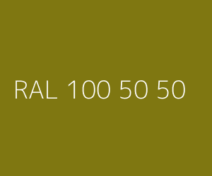Spalva RAL 100 50 50 