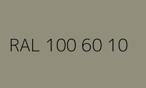 Spalva RAL 100 60 10