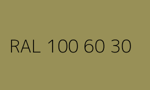 Spalva RAL 100 60 30