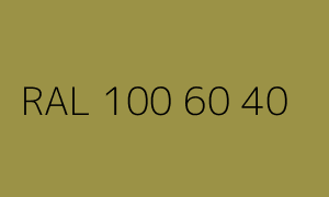 Spalva RAL 100 60 40