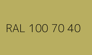 Spalva RAL 100 70 40