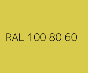 Spalva RAL 100 80 60 