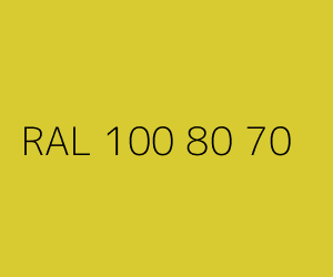 Spalva RAL 100 80 70 