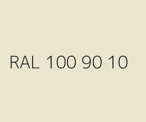 Spalva RAL 100 90 10 