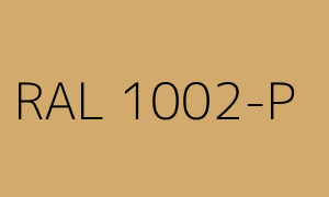 Spalva RAL 1002-P