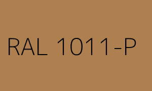 Spalva RAL 1011-P