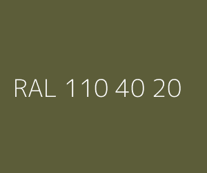 Spalva RAL 110 40 20 