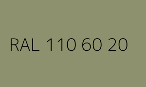 Spalva RAL 110 60 20