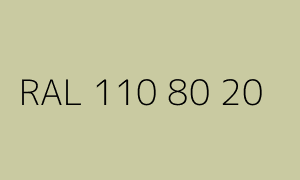 Spalva RAL 110 80 20