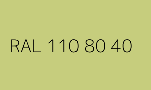 Spalva RAL 110 80 40