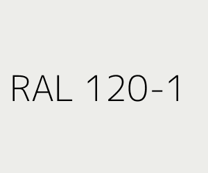 Spalva RAL 120-1 