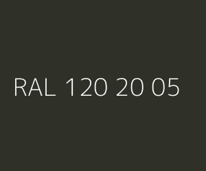 Spalva RAL 120 20 05 