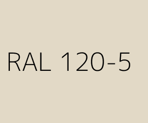 Spalva RAL 120-5 