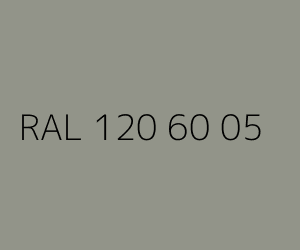 Spalva RAL 120 60 05 