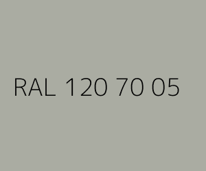 Spalva RAL 120 70 05 