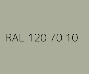 Spalva RAL 120 70 10 