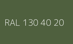 Spalva RAL 130 40 20