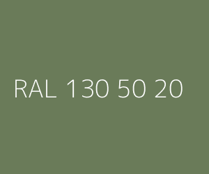 Spalva RAL 130 50 20 