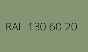 Spalva RAL 130 60 20