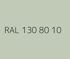 Spalva RAL 130 80 10 