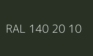 Spalva RAL 140 20 10