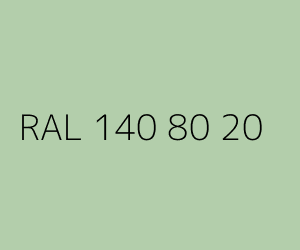 Spalva RAL 140 80 20 