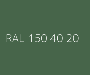 Spalva RAL 150 40 20 