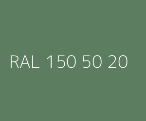 Spalva RAL 150 50 20 