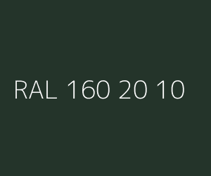 Spalva RAL 160 20 10 