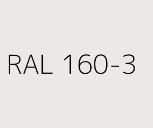 Spalva RAL 160-3 