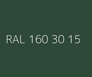 Spalva RAL 160 30 15 