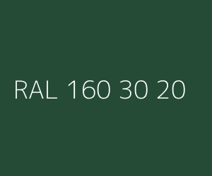 Spalva RAL 160 30 20 