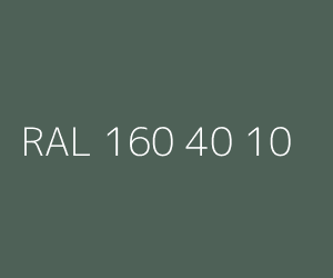 Spalva RAL 160 40 10 