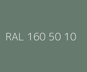 Spalva RAL 160 50 10 