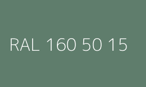 Spalva RAL 160 50 15