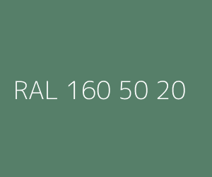 Spalva RAL 160 50 20 