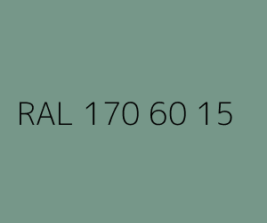 Spalva RAL 170 60 15 