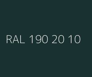 Spalva RAL 190 20 10 